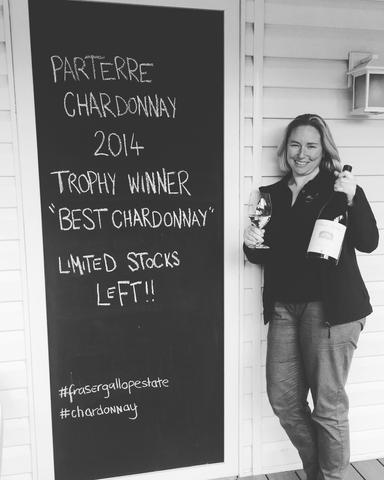 Parterre Chardonnay 2014 Trophy Winner