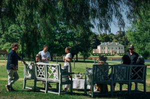 Experience our Parterre Chardonnay in the Wilyabrup vineyard